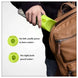 PETKIT water bottle internal structure showing dual-sided design with filter chamber and water reservoir for dogs