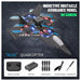 RC drone with mounted camera - aerial video recording capability for kids