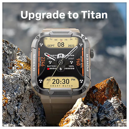 Titan smartwatch sport modes display showing multiple fitness tracking options