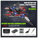 RC plane obstacle avoidance sensors close-up - crash prevention technology for safe flying