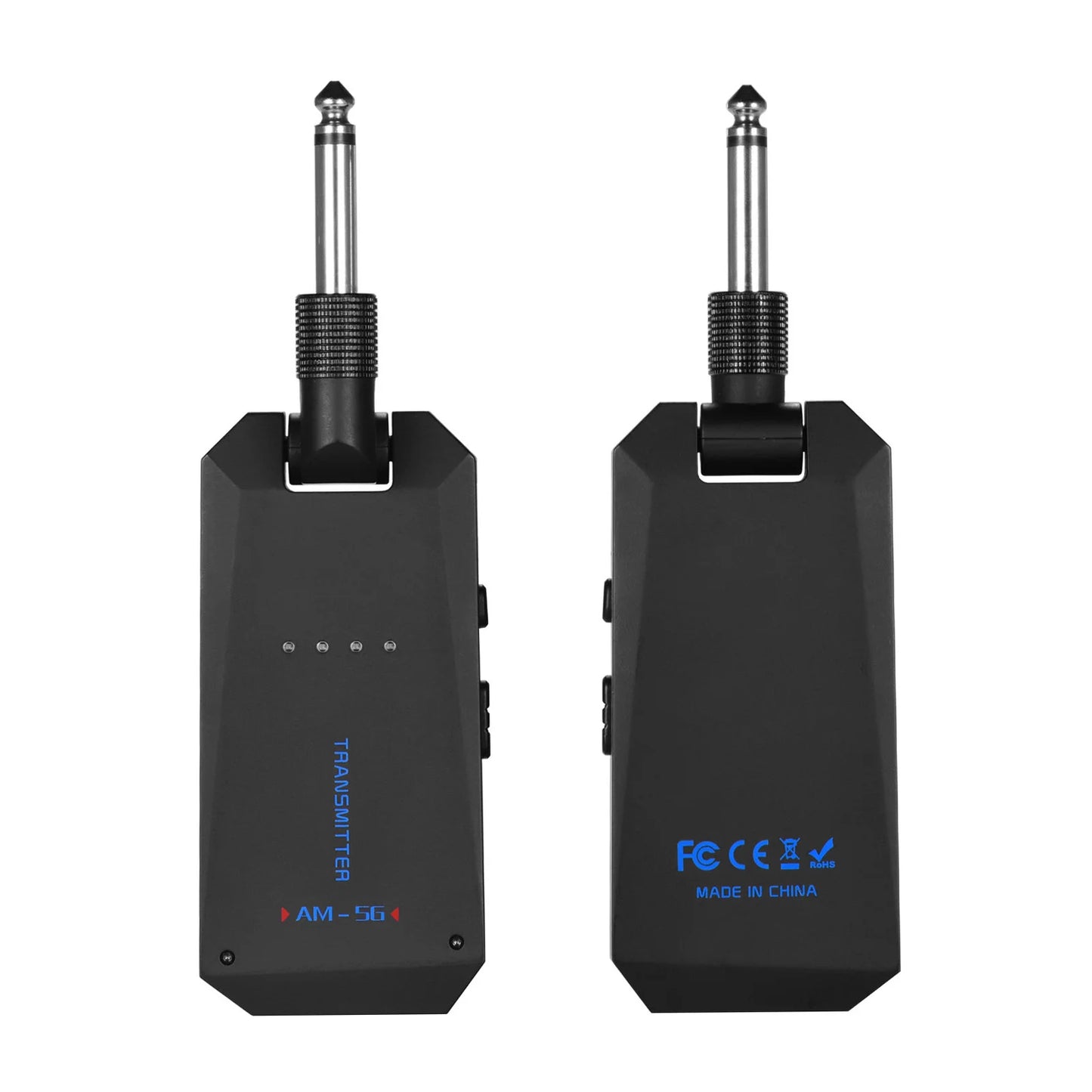 CUVAVE Transmissor e Receptor de Áudio Recarregável, Sistema de Guitarra Sem Fio, ISM Band para Amplificador de Guitarra Elétrica, WP-5G, 5.8GHz