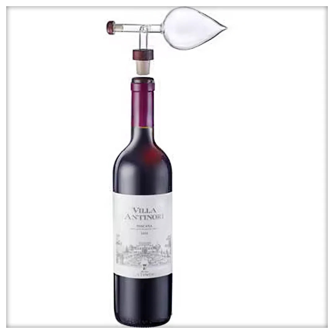 Wine aerator product features and benefits visual demonstration