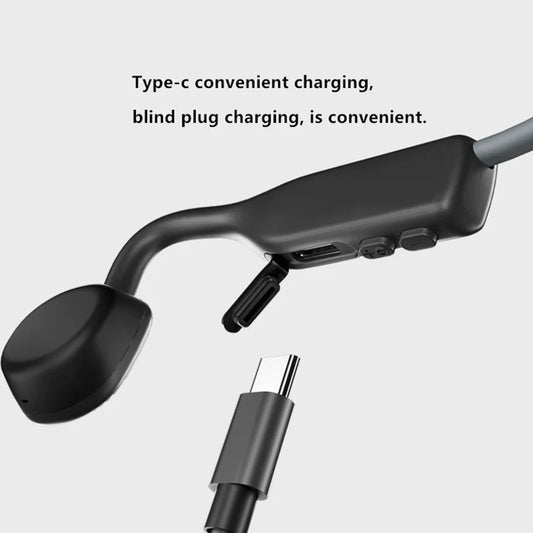 Original shokz openmov s661 fone de ouvido de condução óssea ip55 resistente à água sem fio fone de ouvido bluetooth 5.1 esporte fones de ouvido abertos
