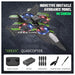 RC fighter plane complete package contents - ready to fly kit with all accessories
