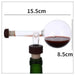 Premium wine aerator close-up showing air intake chambers and quality materials