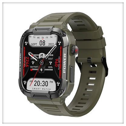 Titan smartwatch on wrist displaying heart rate monitor and health tracking features
