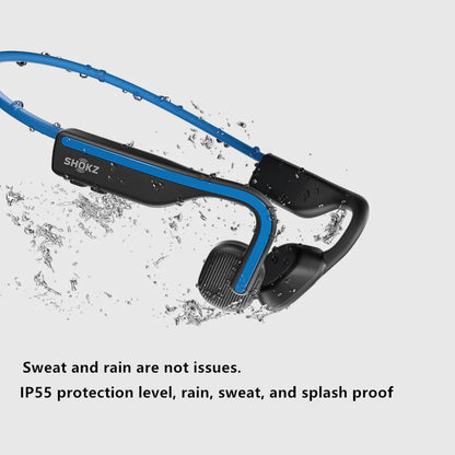 Original shokz openmov s661 fone de ouvido de condução óssea ip55 resistente à água sem fio fone de ouvido bluetooth 5.1 esporte fones de ouvido abertos