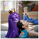 Amoeba practicing yoga with the young woman lying down stretching her neck - wellness lifestyle