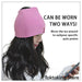 Migraine relief ice cap features - reusable cold therapy headache treatment benefits