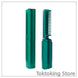 Cordless mini hair straightener green color option - Portable wireless styling tool available in multiple colors