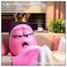 Glimba Queen with migraine relief ice cap on sofa - calm that comforts | Toktoking Wellness