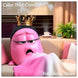 Glimba Queen with migraine relief ice cap on sofa - calm that comforts | Toktoking Wellness