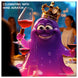 Glimbo King celebrating with wine aerator at festive dinner party