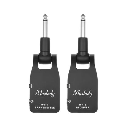 CUVAVE Transmissor e Receptor de Áudio Recarregável, Sistema de Guitarra Sem Fio, ISM Band para Amplificador de Guitarra Elétrica, WP-5G, 5.8GHz